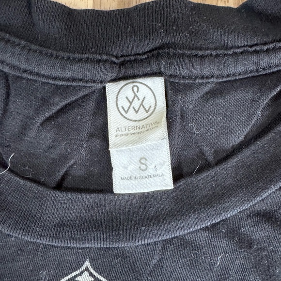 Alternative Black Elephant Mandala Tee “Herbivore” - Picture 3 of 4